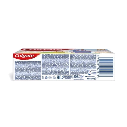 Colgate Зубная паста детская без фторида от 3 до 5 лет со вкусом апельсина 60 мл: Класс косметики Масс-маркет