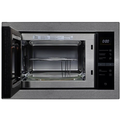 Встраиваемая микроволновая печь Midea MI10250GBX : Диаметр поддона 315 мм
