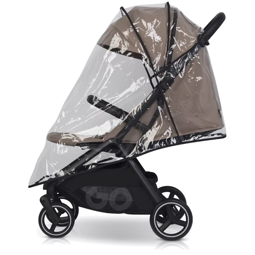 Коляска прогулянкова EasyGo Hero Ebony Golden beige (W/EA/HERO/GB) фото 12