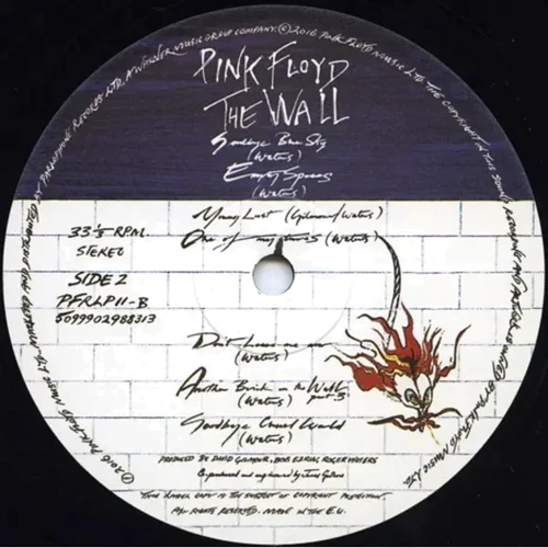 LP2 I-DI Pink Floyd: THE WALL (LP0043) фото 3