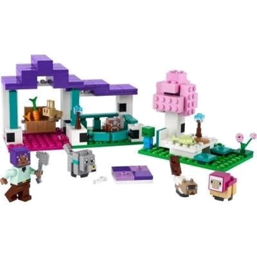 Конструктор LEGO Minecraft Приют для животных (21253): Рекомендуемый возраст от 7 лет