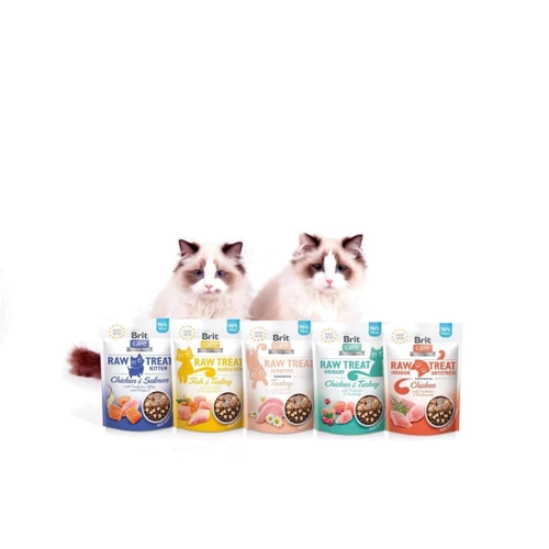 Лакомство для котят Brit Raw Treat Kitten Freeze-dried с курицей и лососем 40 г (8595602569533): Страна производитель Чехия