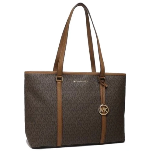 Жіноча сумка тоут Michael Kors коричнева (192877937715)