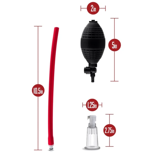 Вакуумная помпа для клитора Temptasia by Blush - Beginner's Clitoral Pumping System - Black