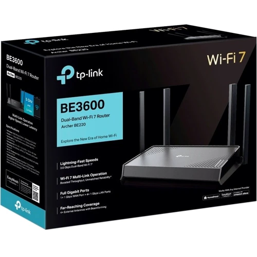 Маршрутизатор Wi-Fi TP-LINK Archer BE220