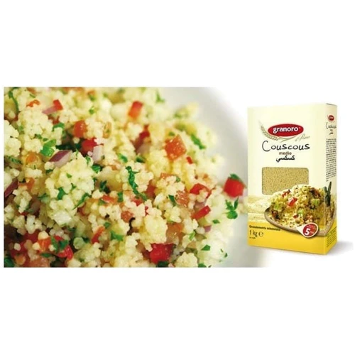 Крупа Кус-Кус Granoro, 1 кг (WT4001): Вес нетто 1 кг