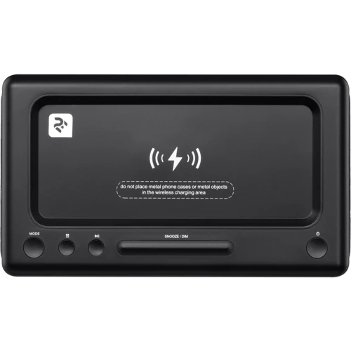 Акустика 2E SmartClock Wireless Charging, Alarm Clock, Bluetooth, FM, USB, AUX Black (2E-AS01QIBK): Питание аккумулятор, сеть