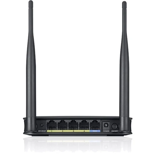 Маршрутизатор Wi-Fi ZyXEL NBG-418Nv2 (NBG-418NV2-EU0101F): Интерфейс подключения (LAN-порт) 4x 10/100 Ethernet