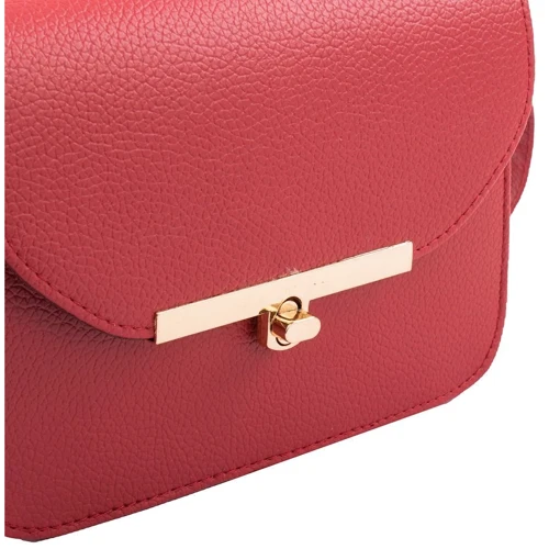 Женская сумка-сэтчел Valiria Fashion красная (4DETBI-184-1): Фактура Матовая, Зернистая