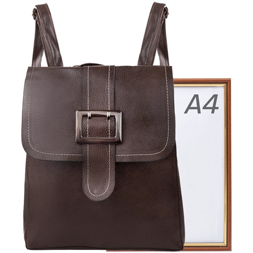 Женский рюкзак Valiria Fashion коричневый (DETAH820-10) фото 10