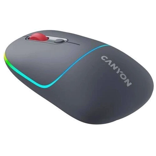 Мышь Canyon MW-22 Dual Band RGB Wireless Dark Grey (CNS-CMSW22DG): Максимальное разрешение сенсора, dpi 1600