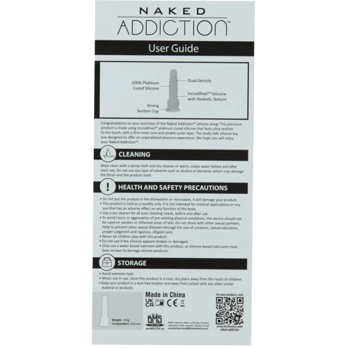 Фаллоимитатор Naked ADDICTION 8" Silicone Dong Сaramel