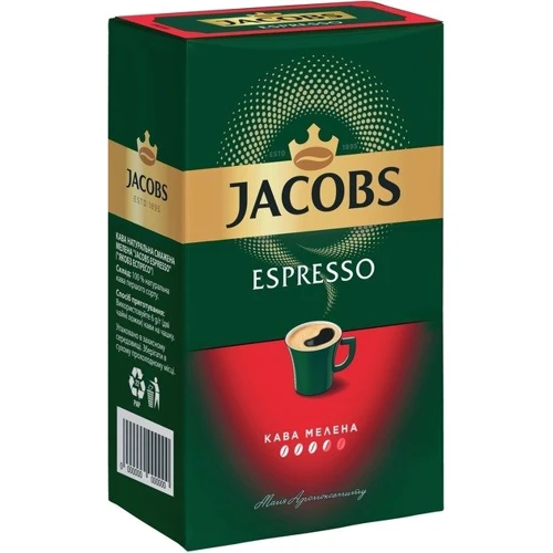 Кофе молотый Jacobs Espresso 450 г (8714599106969): Вид напитка кофе молотый
