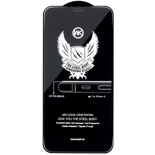 Защитное стекло для iPhone WK Tempered Glass Kingkong 4D Curved Black (WTP-010) for iPhone 11 | XR