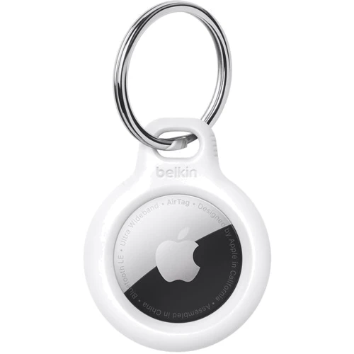 Belkin Secure Holder with Key Ring for AirTag White (F8W973BTWHT)