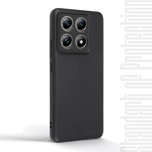 Чохол для телефона ArmorStandart Matte Slim Fit Camera cover Black для Xiaomi 14T Pro (ARM79370): Тип накладка на заднюю часть