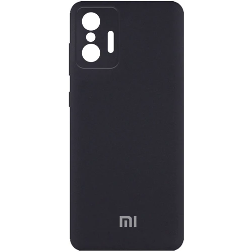 Аксессуар для смартфона Mobile Case Silicone Cover Black for Xiaomi 11T/11T Pro
