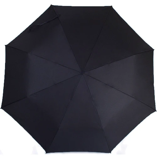 Зонт мужской полуавтомат Happy Rain черный (U42267)