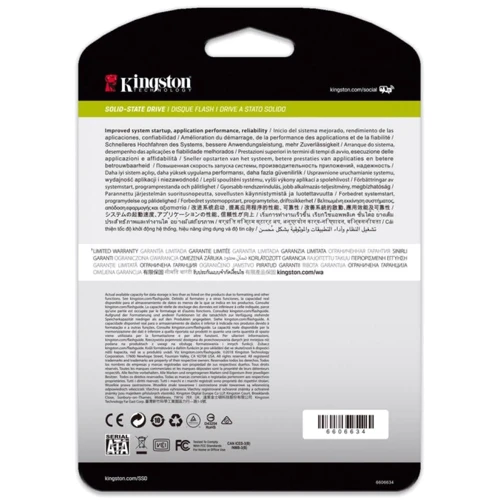 Kingston DC500M 960 GB (SEDC500M/960G): Обсяг 960 ГБ