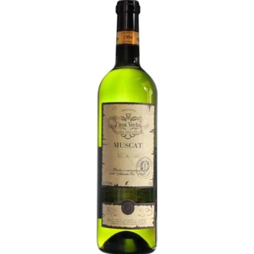 Вино Alianta vin Casa Veche Muscat біле напівсухе 0.75 л 10-12% (WNF4840042011536)
