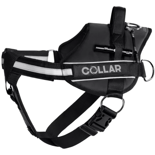 Шлея DOG Extreme серия POLICE N 4 с фонариком 70-100 см черная (07071): Производитель DOG Extreme