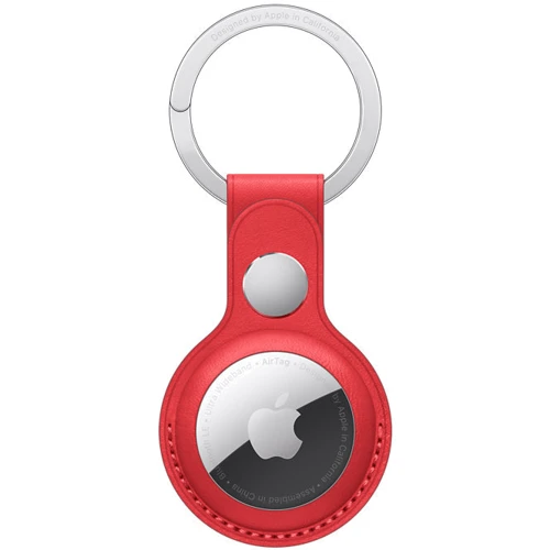 Apple Holder Leather (PRODUCT) Red for AirTag (MK103)