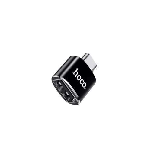 Адаптер Hoco Adapter UA5 USB-C to USB Black