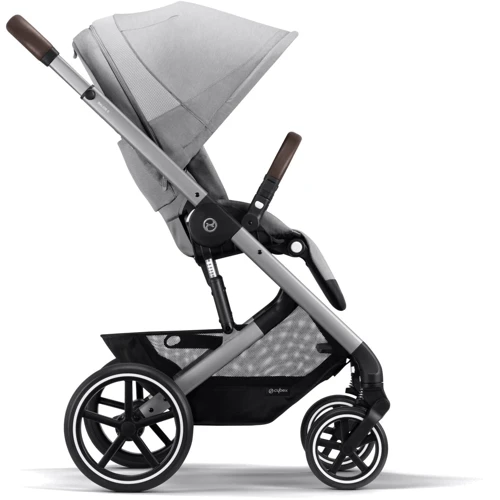 Прогулочная коляска Cybex Balios S Lux SLV Lava Grey с бампером (522002549) фото 16