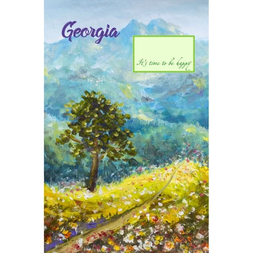 Блокнот. Грузия (Дорога в горах, А5)