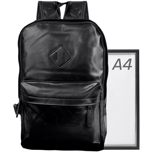 Мужской рюкзак Valiria Fashion черный (3DETBM9807-2): Тип ручки Плечевой ремень, Короткая ручка