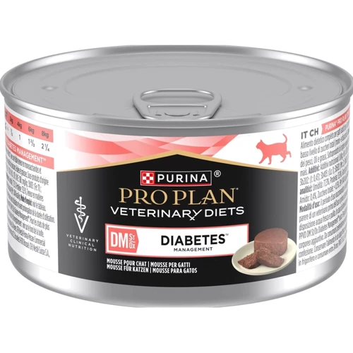 Влажный корм Purina Pro Plan Veterinary Diets DM ST/OX Diabetes Managment для кошек с сахарным диабетом  3х195 г (8445290105233): Возраст Взрослые