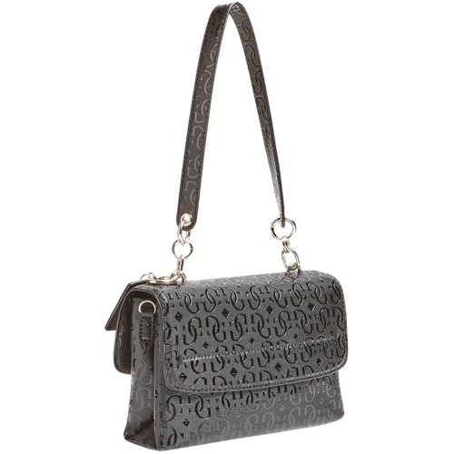 Жіноча сумка через плече Guess Chic Shine Shoulder Bag чорна (HWSG7746200-BLA): Стать жіночий