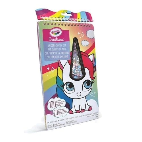 Раскраска Crayola Creations Единорог 20 страниц и наклейки (04-1174): Производитель Crayola