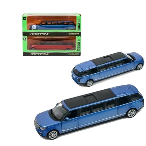 Машина металлическая Автопром 1:32 Range Rover 3 цвета свет, звук (6622L): Тип Готовая модель