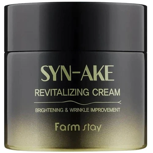 FarmStay Syn-Ake Revitalizing Cream Крем для лица со змеиным ядом и улиткой для лица 80 ml