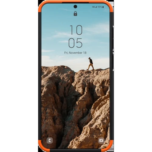 Аксессуар для смартфона Urban Armor Gear UAG Civilian Olive Drab (214438117272) for Samsung S926 Galaxy S24 Plus: Материал TPU (термополиуретан)