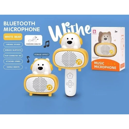 Мікрофон-колонка C 575-09 A /10A/11A/12A (ведмедик/котик)