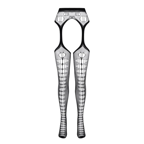 Эротические колготки-бодистокинг Passion ECO S008 black