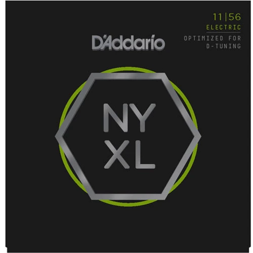 Струна для гитар Струны D`ADDARIO NYXL1156 MEDIUM TOP / X-HEAVY BOTTOM (11-56)