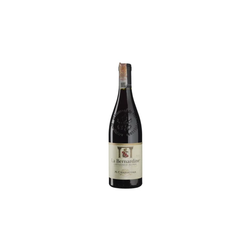 Вино Chapoutier Chateauneuf du Pape La Bernardine Rouge (0,75 л.) (BWQ4907)