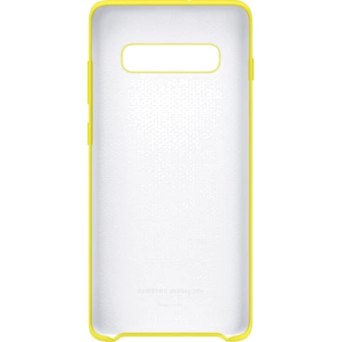 Аксессуар для смартфона Samsung Silicone Cover Yellow (EF-PG975TYEGRU) for Samsung G975 Galaxy S10+
