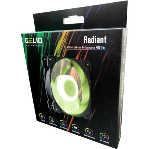Кулер Gelid Solutions Radiant RGB LED 120mm (FN-Radiant-20) фото 7