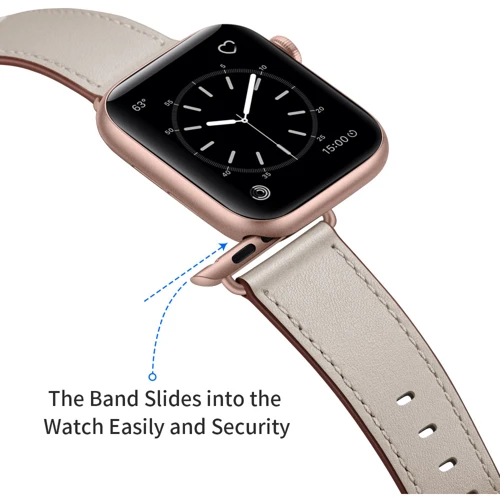 Аксесуар для Watch Top Genuine Leather Bank Pink Sand (BLAP181266) для Apple Watch 42/44/45/49mm Ultra: Тип аксесуара ремінець
