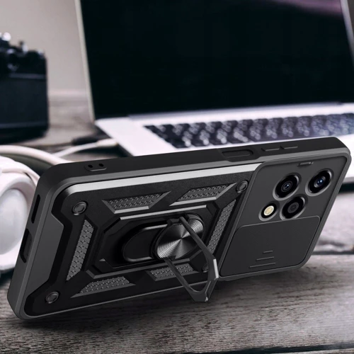 Чехол для телефонов BeCover Military Black for Honor 200 Lite (713044): Пленка в комплекте нет