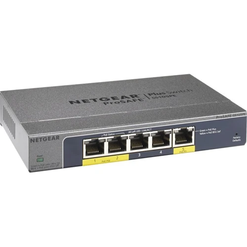 Сетевой коммутатор Netgear GS105PE (GS105PE-10000S)
