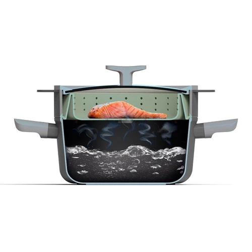 Кастрюля Berghoff Leo Graphite 24 см 5.7 л (3950466): Тип Традиционная