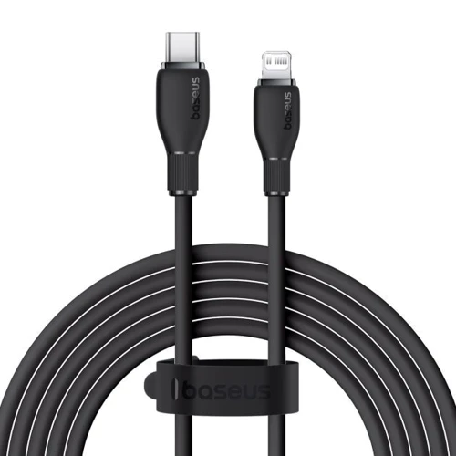 Кабель Baseus Cable USB-C to Lightning Pudding Series Fast Charging Cable 20W 2m Black (P10355701111-01)