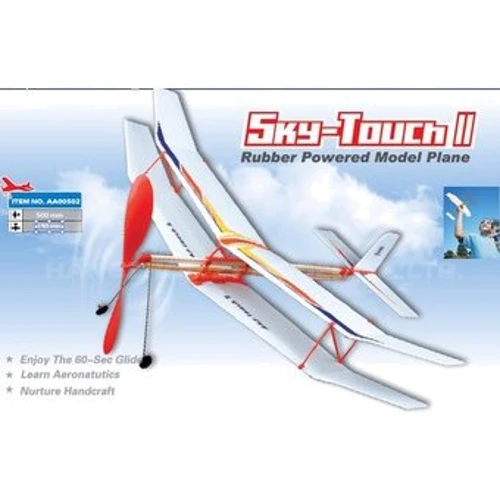 Биплан ZT Model Sky-Touch II с резиномотором (AA00502)