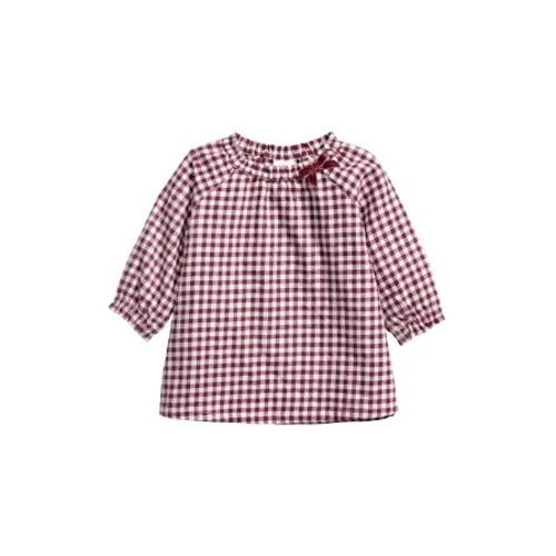 Платье H&M 9Z5359296 50 см бордовое