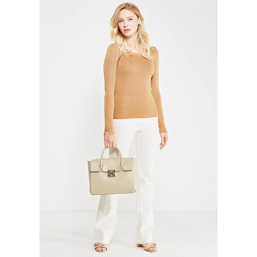 Жіноча каркасна сумка Furla Metropolis M Satchel пісочно-бежева (884902): Стать жіночий